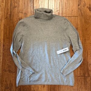 Chico's Charcoal Knit Turtleneck